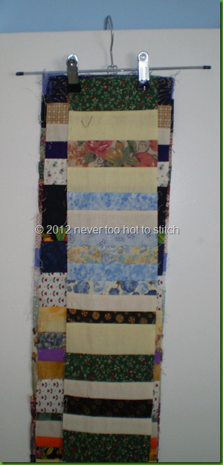 two quilts strings storage