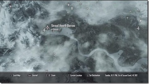 skyrim word wall and shout guide 44 shroud hearth barrow