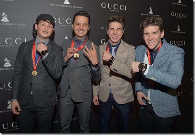 Best New Artist Nominee XXXXX honored by Gucci Timepieces & Jewelry at The VXIII Annual Latin GRAMMY Awards held at the MGM Grand Garden Arena on November 14, 2012 in Las Vegas, Nevada.
