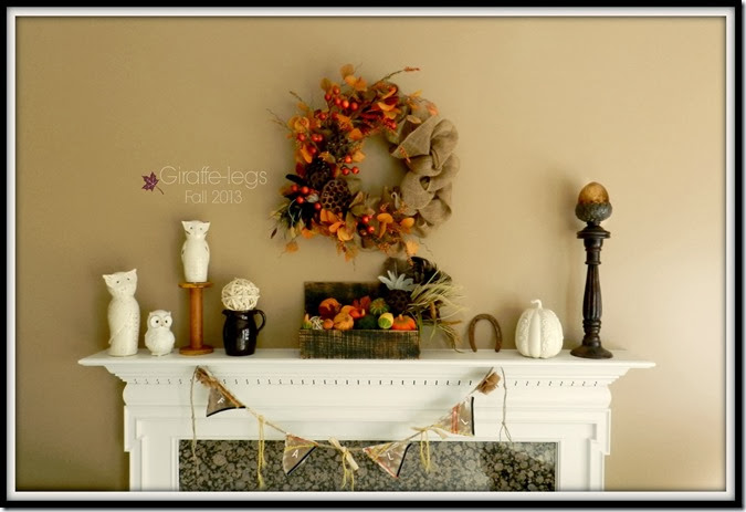 fall mantel 2013