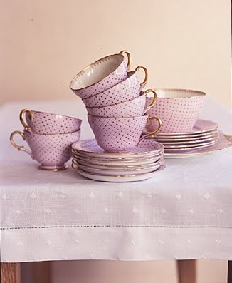 Dessert tea cup sets. (Martha Stewart Living)