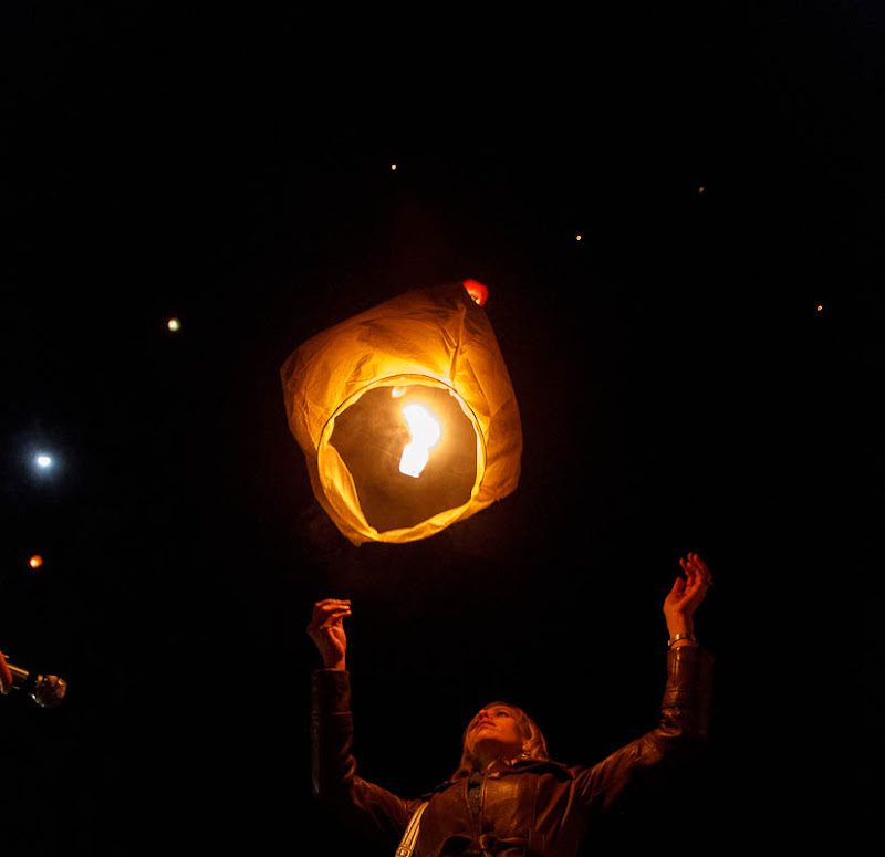 lantern released for Sandy Hook victims