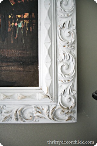 chalk paint frame