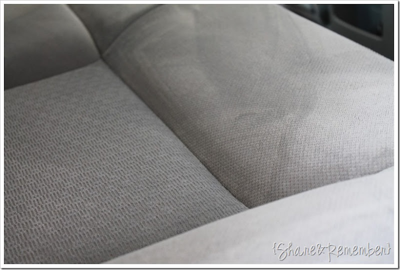 Very clean car upholstery - Cleaning the Car with #OxiClean Versatile Stain Remover