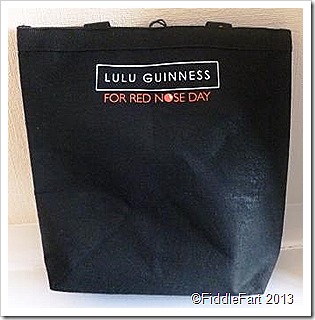 Lulu Guinness Red Nose Day Bag. Lulu Guinness Red Nose Day Bag.