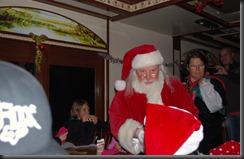 Here comes Santa