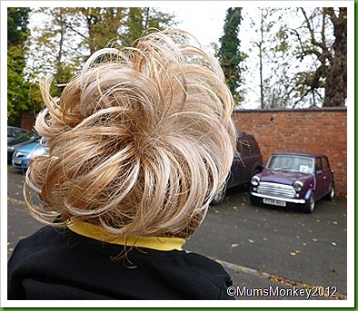 Purple mini car