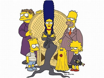 Familia Adams Simpson Familia Adams Simpson