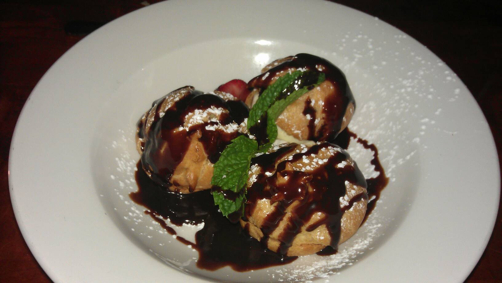My parents treated us to dinner at atlas