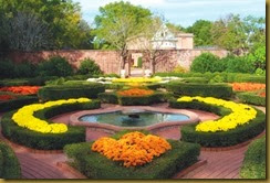 Tryon Palace garden