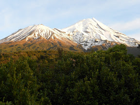 Mt Taranaki and Fanthams Peak
