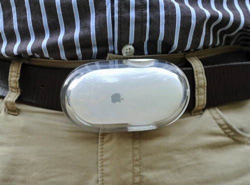 Apple mouse fix recycle belt buckle