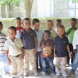 The boys of PreK3 and PreK4 looking handsome!