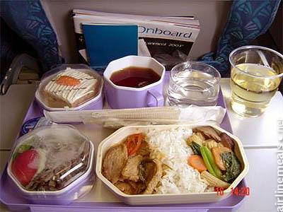 Airlines dinner: Arabic AirLines, Baltic Airline, Canadian Airline, China Airline, French Airline, and many more