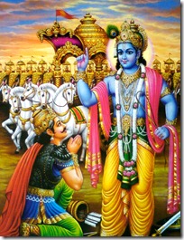 Krishna and Arjuna