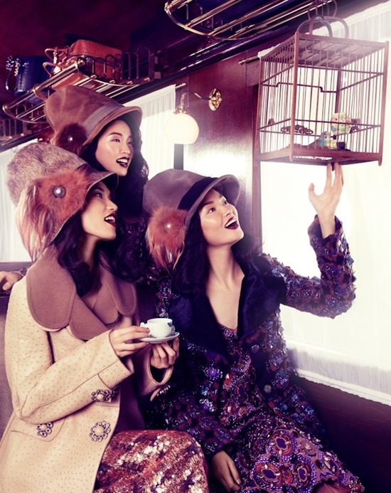vogue china collections fall winter 2012 louis vuitton