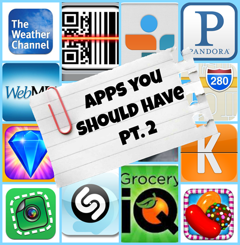 AppsYouShouldHave Pt.2 | NewMamaDiaries.blogspot.com