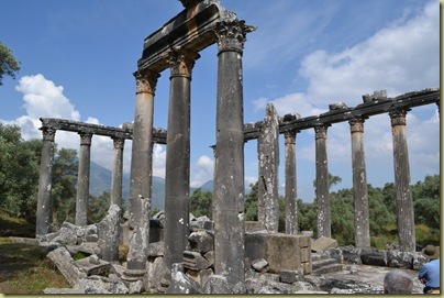 Euromos Temple of Zeus view from rear