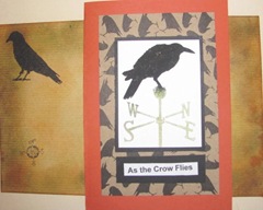 As the Crow flies card.envelope1