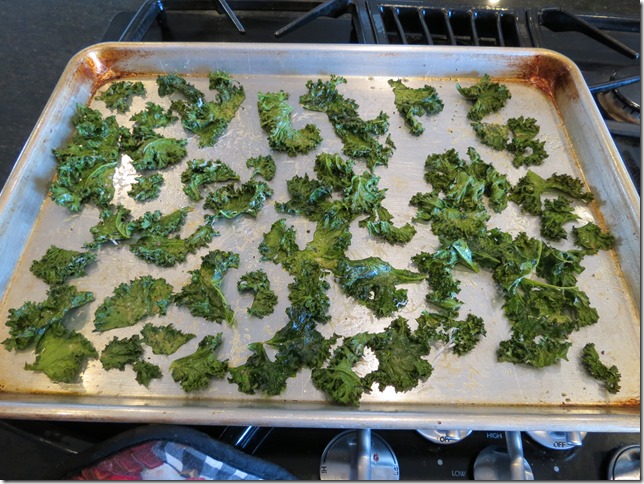 Baked Perfect Kale Chips