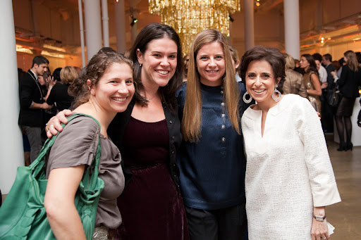 Julia and Carin of Hitched Salon along with our editor-in-chief, Elizabeth Graves, and myself.