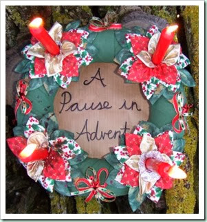 Pause in Advent Logo from Floss Pause in Advent Logo from Floss