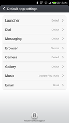 Default Apps are a choice Default Apps are a choice