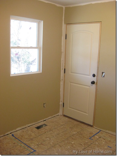 Laundry room door