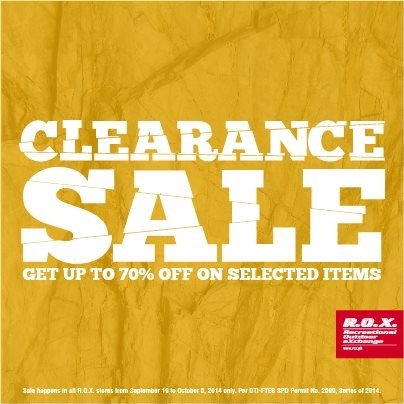 R.O.X Clearance Sale