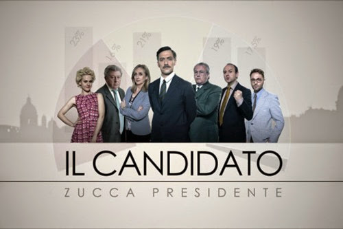 Il Candidato Zucca Presidente manifesto
