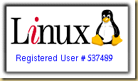 Registered Linux User #537489