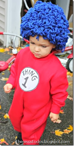 DIY Thing 1 Costume