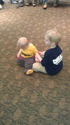 brother love at tot Shabbat