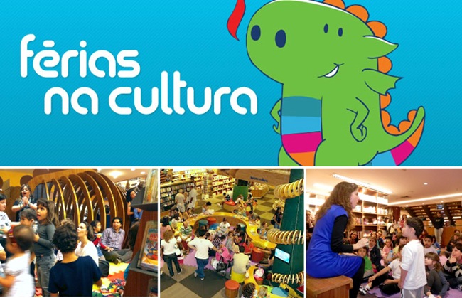 Programação de Férias para crianças na Livraria Cultura no Shopping Curitiba. Foto: ilustrativa ferias_livraria_cultura
