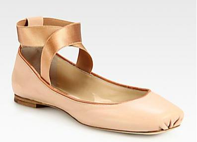 I can't get enough of Chloe ballet flats and I've been coveting this pair for months! ($485, Saks Fifth Avenue)