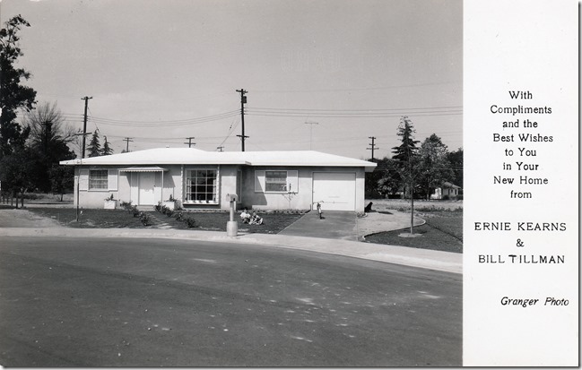 Debs Webster Family Home in Pomona California 1953 Debs Webster Family Home in Pomona California 1953