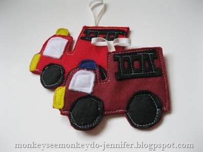 fire truck ornament (15) fire truck ornament (15)