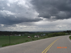 Riding South Down CO 165 from Bishops Castle to Colorado City.