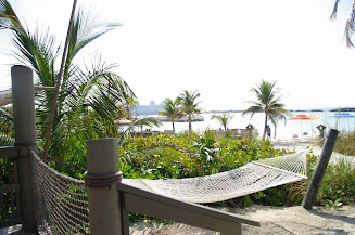 Each Cabana also has a hammock.