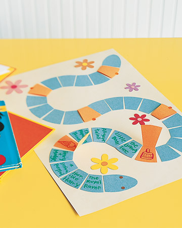 Does the summer reading list have your kids down? Make reading even more fun by creating a game out of it: http://www.marthastewart.com/265784/bookworm-game