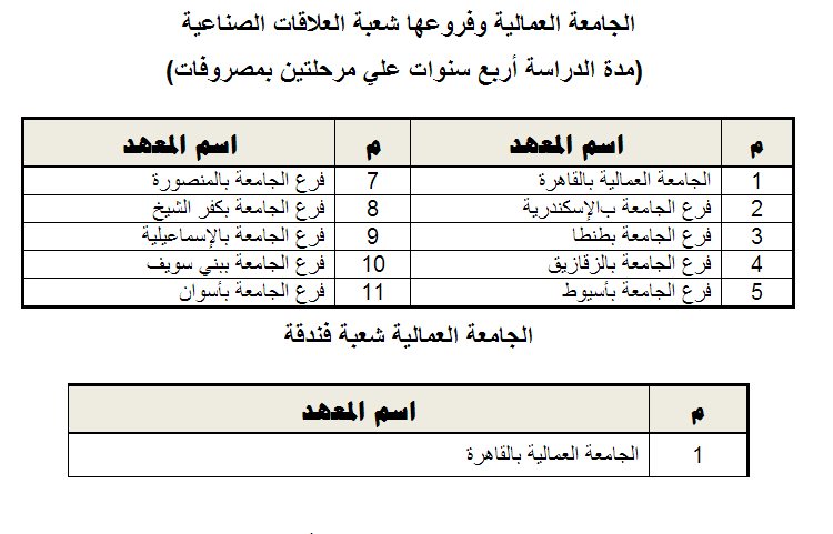 الكليات والمعاهد المتاحة لشهادات المعادلة 2013 القسم الادبي بالإضافة إلى القسم العلمي معاً ـ اخبار وطني