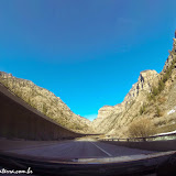 Estrada suspensa  - Glenwood Canyon -  Colorado - EUA