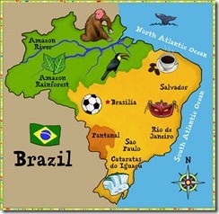 brazil map