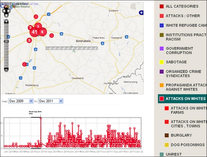 BLOEMFONTEIN ATTACKS AGAINST WHITES_A 2011