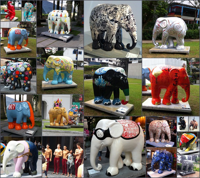 Elephants parade Elephants parade