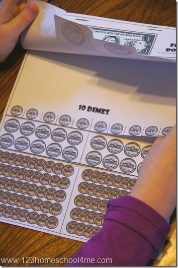 great for helping kids understand how many half dollars, quarters, dimes, nickels, and pennies make up one dollar great for helping kids understand how many half dollars, quarters, dimes, nickels, and pennies make up one dollar