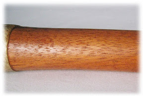 Close-up of Wood finishing