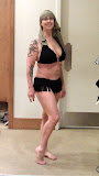 Hottie gets a new swimsuit. Hottie gets a new swimsuit.