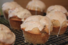 Glazed Chai Muffins