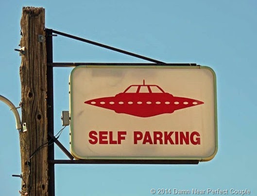 Self Parking Sign